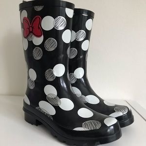NEW Women’s Minnie Mouse Rain Boots